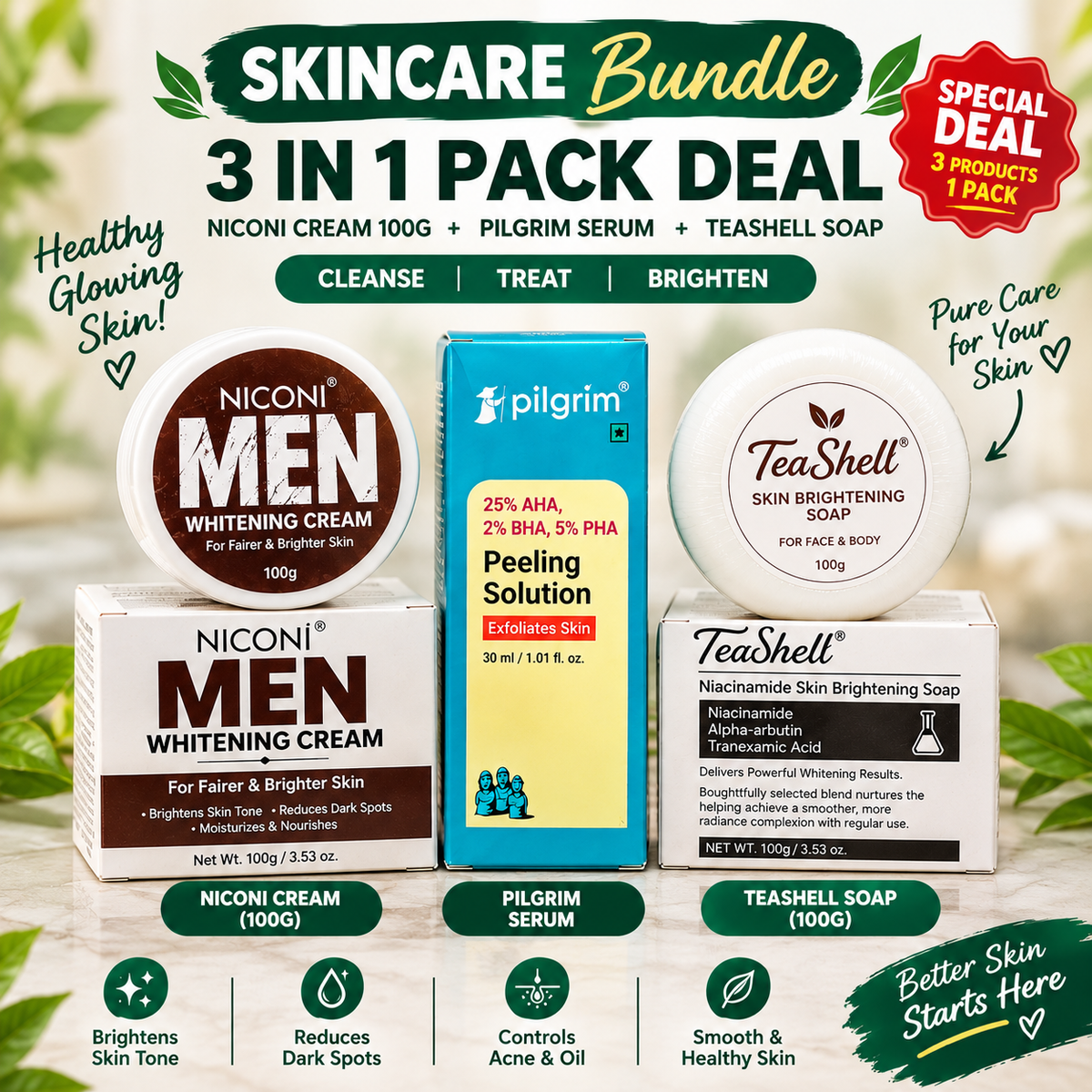 Pack of 3 products deal