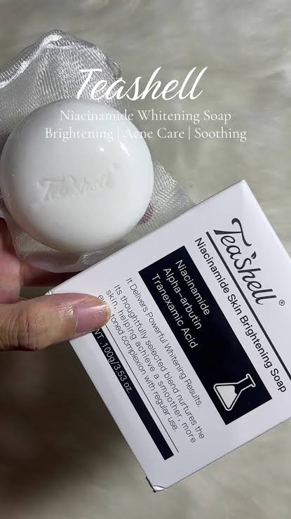 Teashell Niacinamide Skin Brightening Soap - 100g